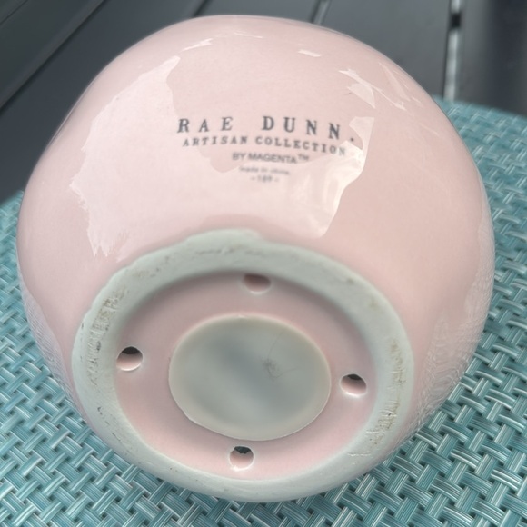 Rae Dunn Pink Bunny Birdhouse - Picture 3 of 3